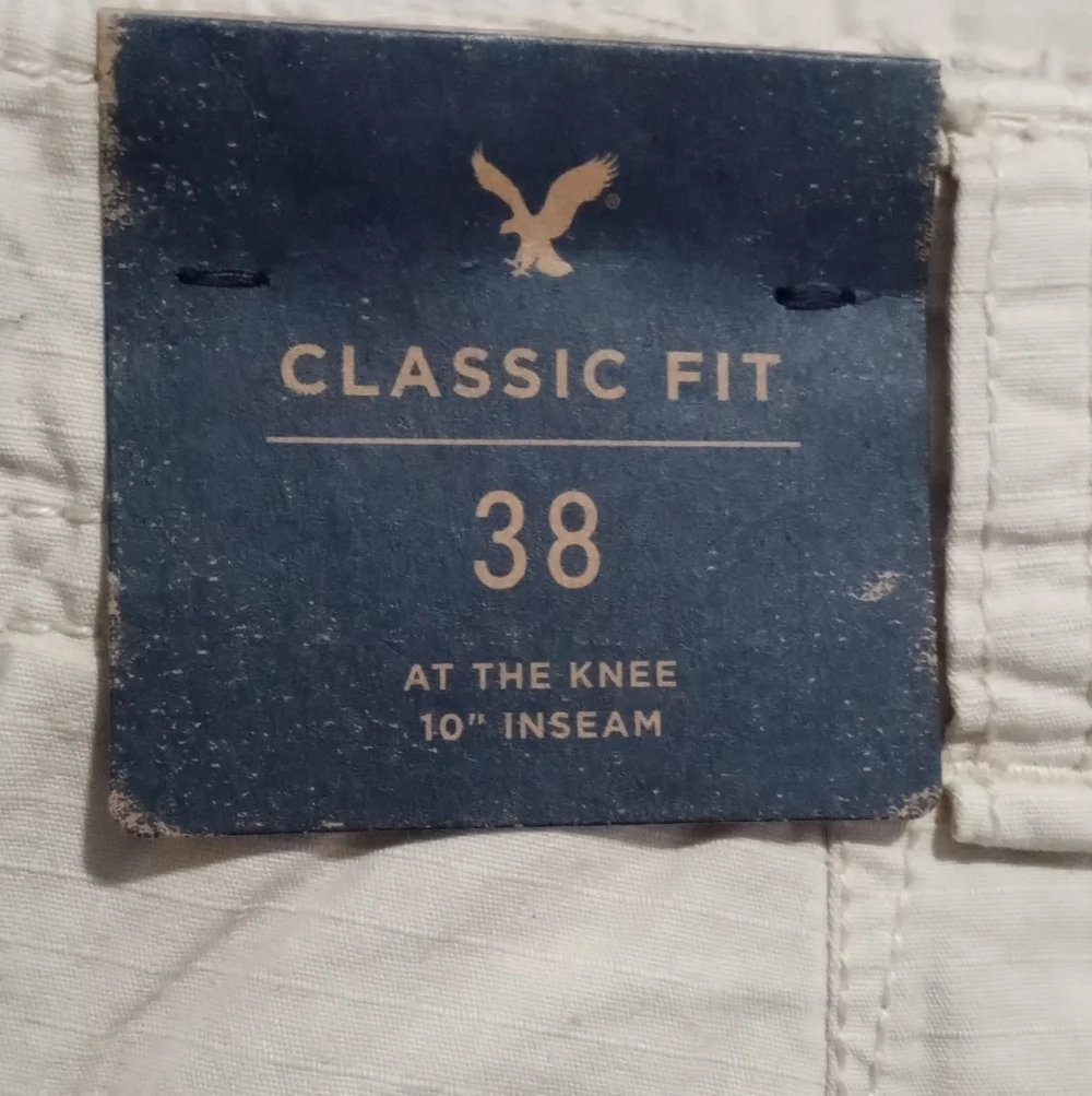 American Eagle Outfitters Rip Stop Tan Cargo Shorts